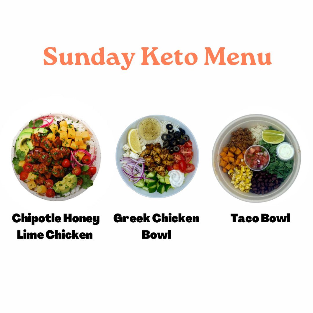 Sunday 6 Keto Meal Package
